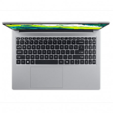 Ноутбук Acer Aspire Lite 15 AL15-54P-590V Intel Core Ultra 5 115U/16Gb (soldered D5)/SSD512Gb/UMA/15.6"/IPS/FHD/1920x1080/60Hz/NoOS/Silver/1.7kg-3