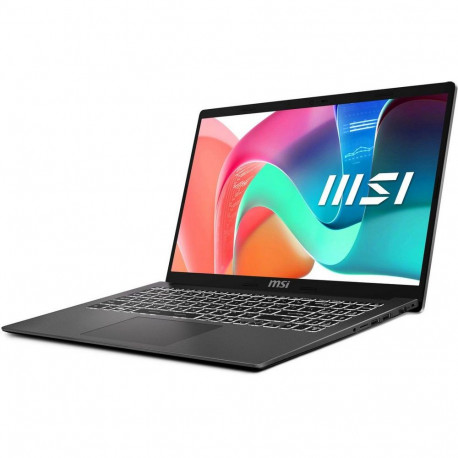 Ноутбук MSI Modern 15 F1MXG-1280RU Intel Core 7 150U/16Gb (2*8 D5)/SSD512Gb/15.6"/IPS/FHD/1920x1080/60Hz/Win11Pro/RJ-45/Platinum Gray/1.7kg-2