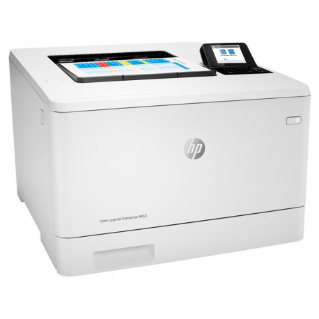 Принтер HP Color LaserJet Pro M455dn A4, лазерный, цветной, 27стр/мин, 600dpi, 800МГц, 1280Мб, 300+50, AirPrint/USB/Ethernet , 2400стр/картридж, (3PZ95A)-1