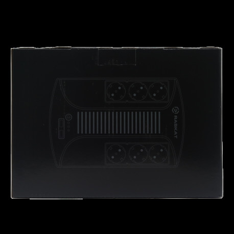 Источник бесперебойного питания ИБП Raskat VS-850VA 850VA, 510Вт, 6хCEE 7-7