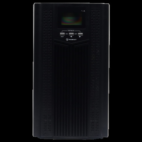 Источник бесперебойного питания ИБП Raskat HIO-3000VA+ (3000ВА, 2700Вт, 6xIEC320, LCD, USB type-B, 1xRS232, чистая синусоида)-2