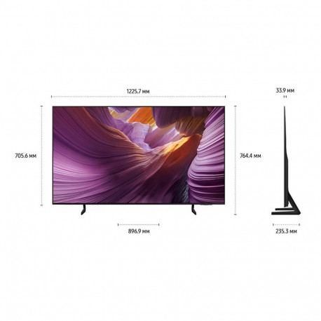55" Телевизор OLED SAMSUNG QE55S85FAEXRU-17