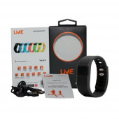 Фитнес-браслет Lime Lime 102 black Шагомер, Подсчет калорий, Часы, Будильник, Черный ремешок (550113)