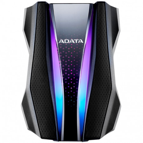 Жесткий диск внешний ADATA HD770G AHD770G-2TU32G1-CBK 2TB 2.5" USB 3.2 Gen 1, RGB, Military-grade shock-resistance, Protect Water and Dust IP68, Gaming Stockpile, Black, RTL {20} (772226)-1