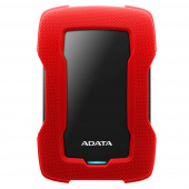 Жесткий диск внешний ADATA HD330 AHD330-2TU31-CRD 2TB 2.5" USB 3.1, LED Indicator, Shock Sensor Protection, Win/Mac/Linux, Red, RTL {20}, (465511)